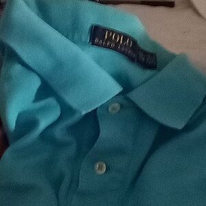 Mens xxl blue and purple Ralph Lauren polo shirt